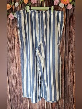 NWT Old Navy Cotton Gauze High Rise Wide Leg Pants Plus Size 2X